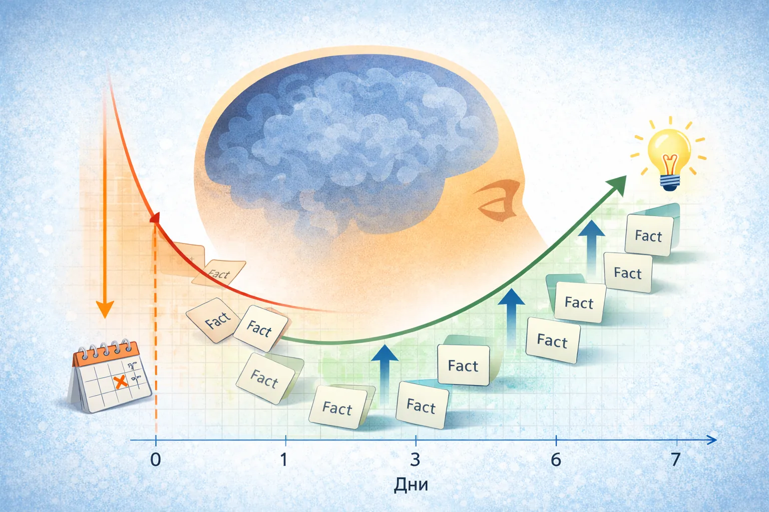 Curva del olvido de Ebbinghaus: cómo olvidamos y cómo recordar durante mucho tiempo